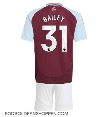 Aston Villa Leon Bailey #31 Hjemmebanetrøje Børn 2024-25 Kortærmet (+ Korte bukser)
